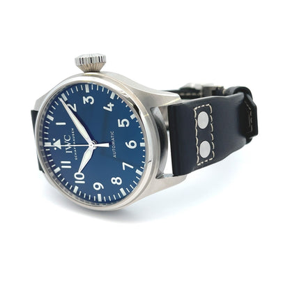 IWC Big Pilot 43mm Blue Dial IW329303 - Beverly Hills Watch Company