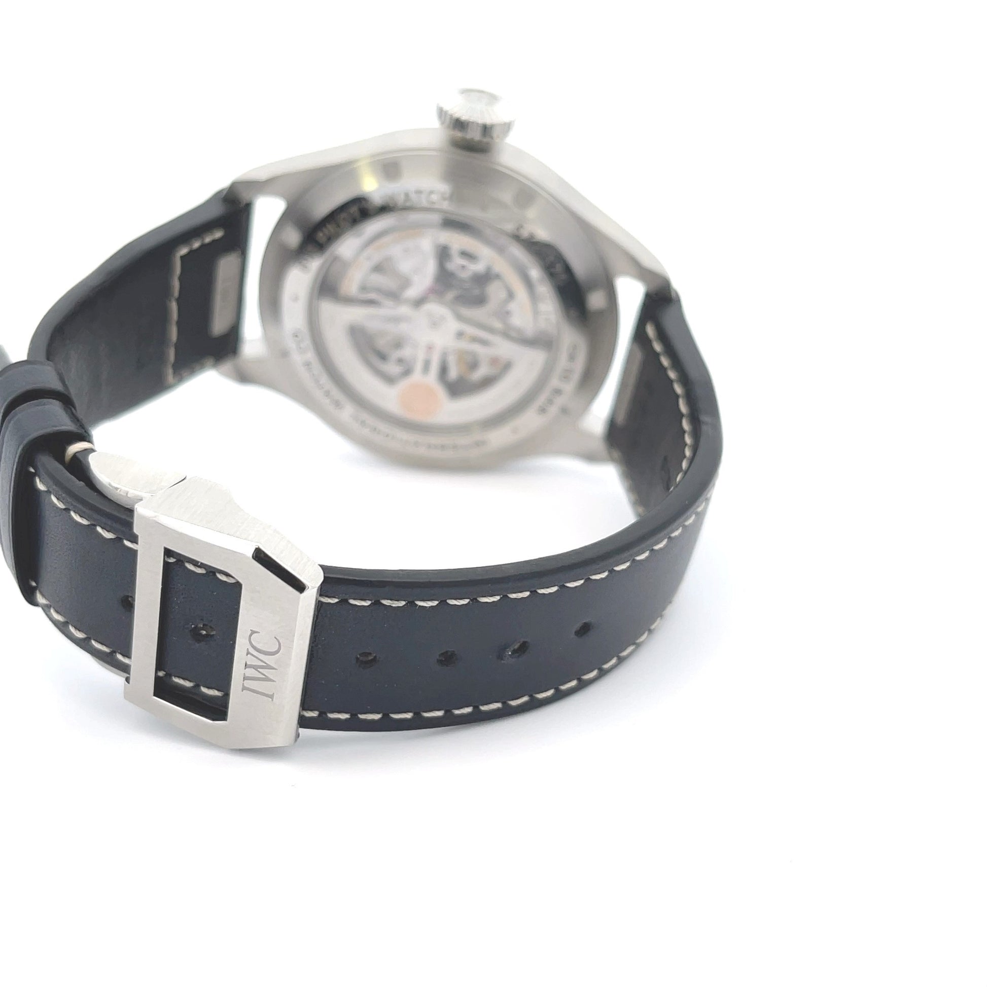 IWC Big Pilot 43mm Blue Dial IW329303 - Beverly Hills Watch Company