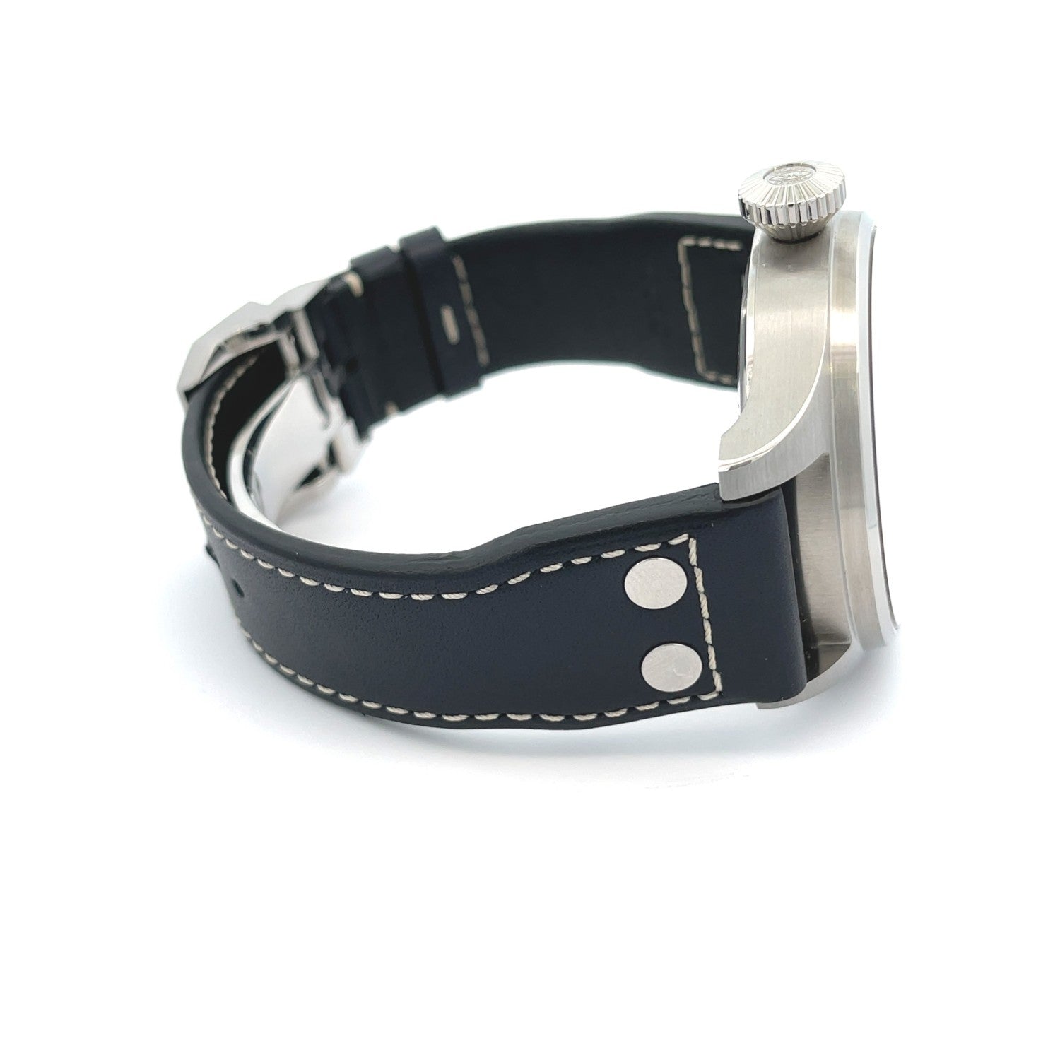 IWC Big Pilot 43mm Blue Dial IW329303 - Beverly Hills Watch Company