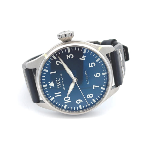 IWC Big Pilot 43mm Blue Dial IW329303 - Beverly Hills Watch Company