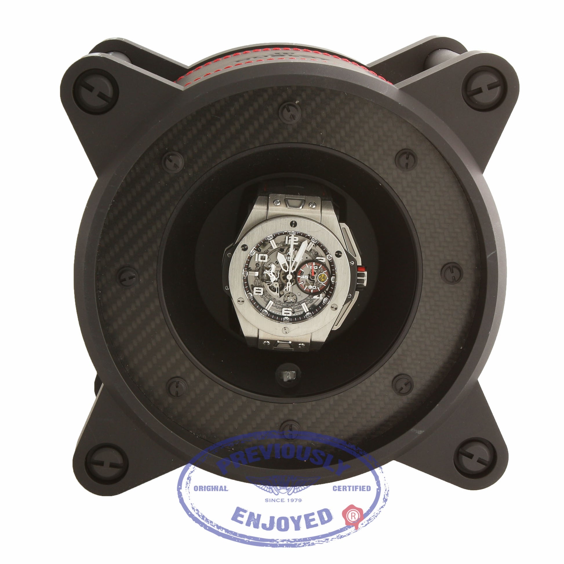 Hublot Big Bang Unico Ferrari 45mm titanium Chronograph 401.NX.0123.GR HY69JY