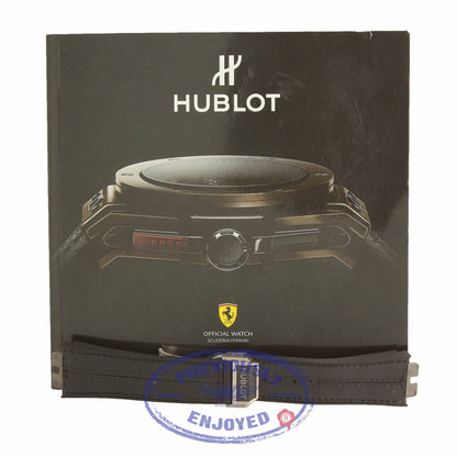 Hublot Big Bang Unico Ferrari 45mm titanium Chronograph 401.NX.0123.GR HY69JY