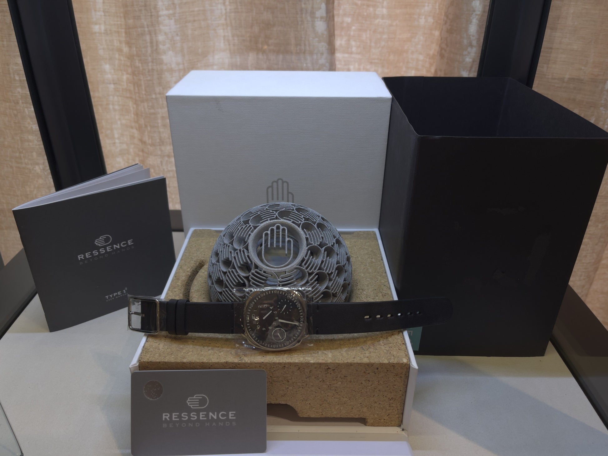 Ressence Type 1 Squared Black Type 1-2B - Beverly Hills Watch Company