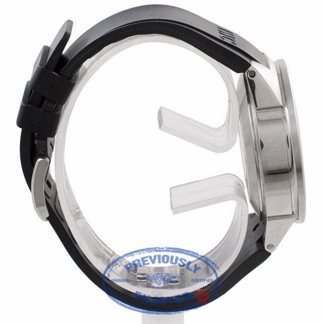 IWC Aquatimer Chronograph 42MM Stainless Steel Black Dial Black Rubber Strap IW371933 7U4RLR - Beverly Hills Watch Company Watch Store