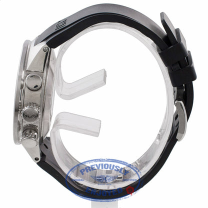 IWC Aquatimer Chronograph 42MM Stainless Steel Black Dial Black Rubber Strap IW371933 7U4RLR - Beverly Hills Watch Company Watch Store