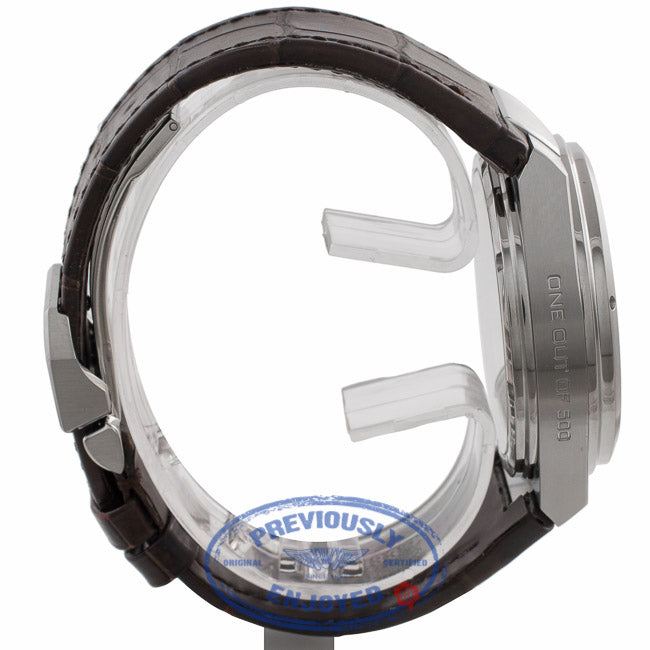 IWC Big Ingenuier 45MM Stainless Steel Automatic Dark Brown Dial Alligator Strap IW500501 5NC90D - Beverly Hills Watch Company Watch Store