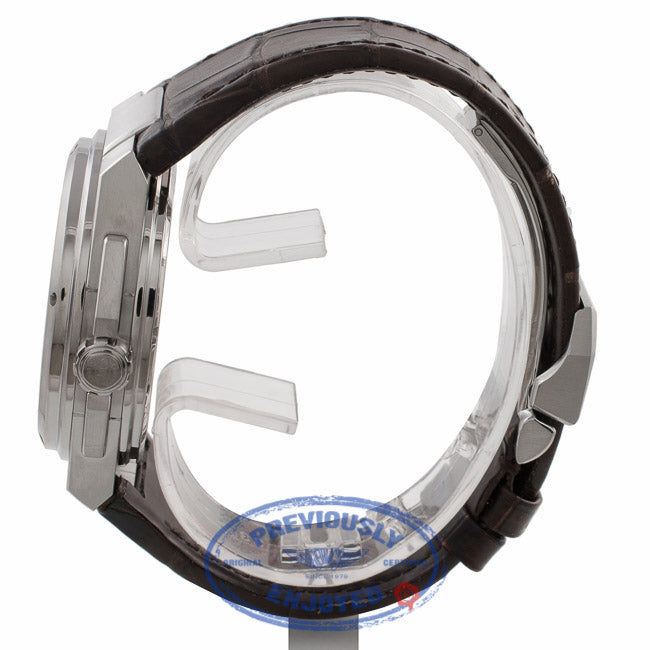 IWC Big Ingenuier 45MM Stainless Steel Automatic Dark Brown Dial Alligator Strap IW500501 5NC90D - Beverly Hills Watch Company Watch Store