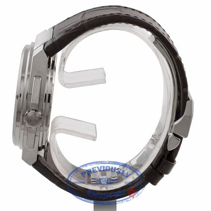 IWC Big Ingenuier 45MM Stainless Steel Automatic Dark Brown Dial Alligator Strap IW500501 5NC90D - Beverly Hills Watch Company Watch Store