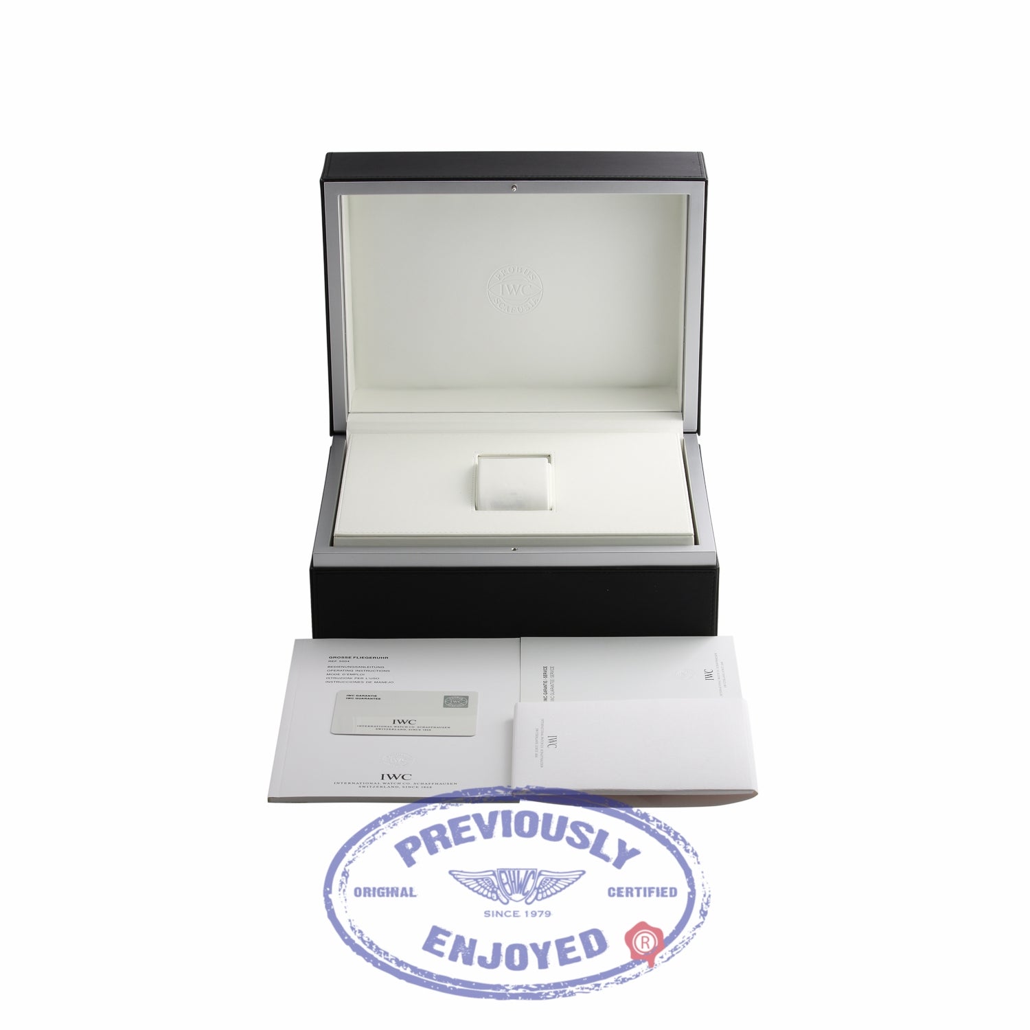 IWC Big Pilot Stainless Steel Black Dial IW500401 UTKFX2 - Beverly Hills Watch Company