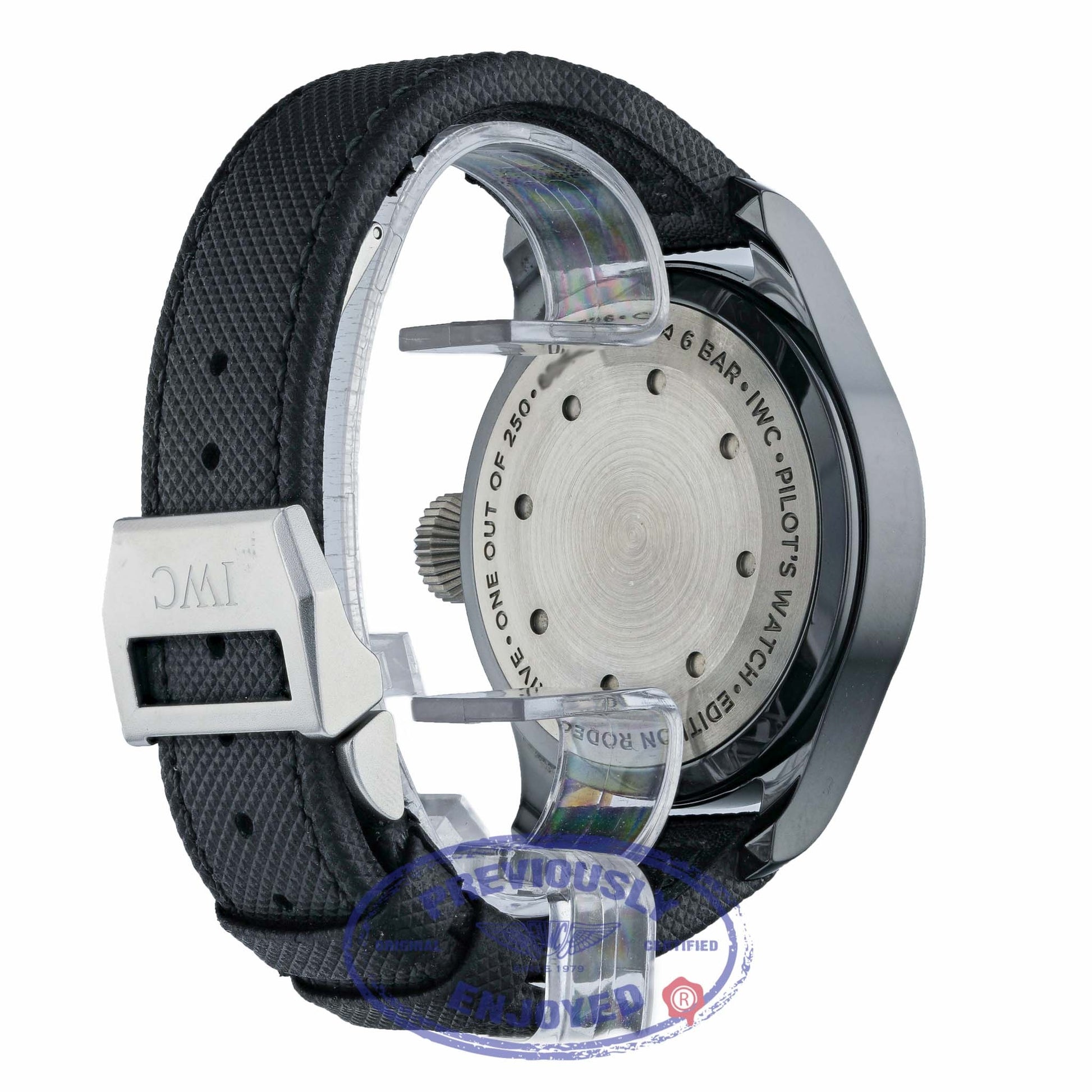 IWC Blue Dial Automatic "Boutique Rodeo Edition" 46mm IW502003 LH13AV- Beverly Hills Watch 