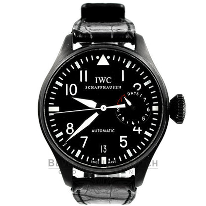 IWC Big Pilot's Steel Watch 'Big Black Storm' DLC Watch IW5009-01 Beverly Hills Watch Company Watch Store