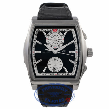 IWC Limited EditionDa Vinci Black Dial Chronograph IW376403 1VDXLQ - Beverly Hills Watch Company Watch Store