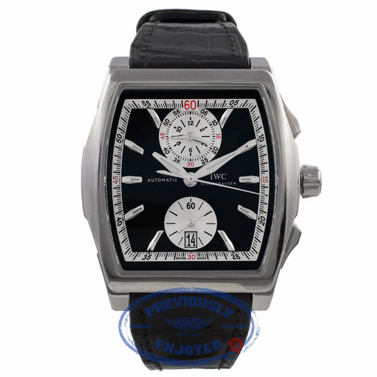 IWC Limited EditionDa Vinci Black Dial Chronograph IW376403 1VDXLQ - Beverly Hills Watch Company Watch Store