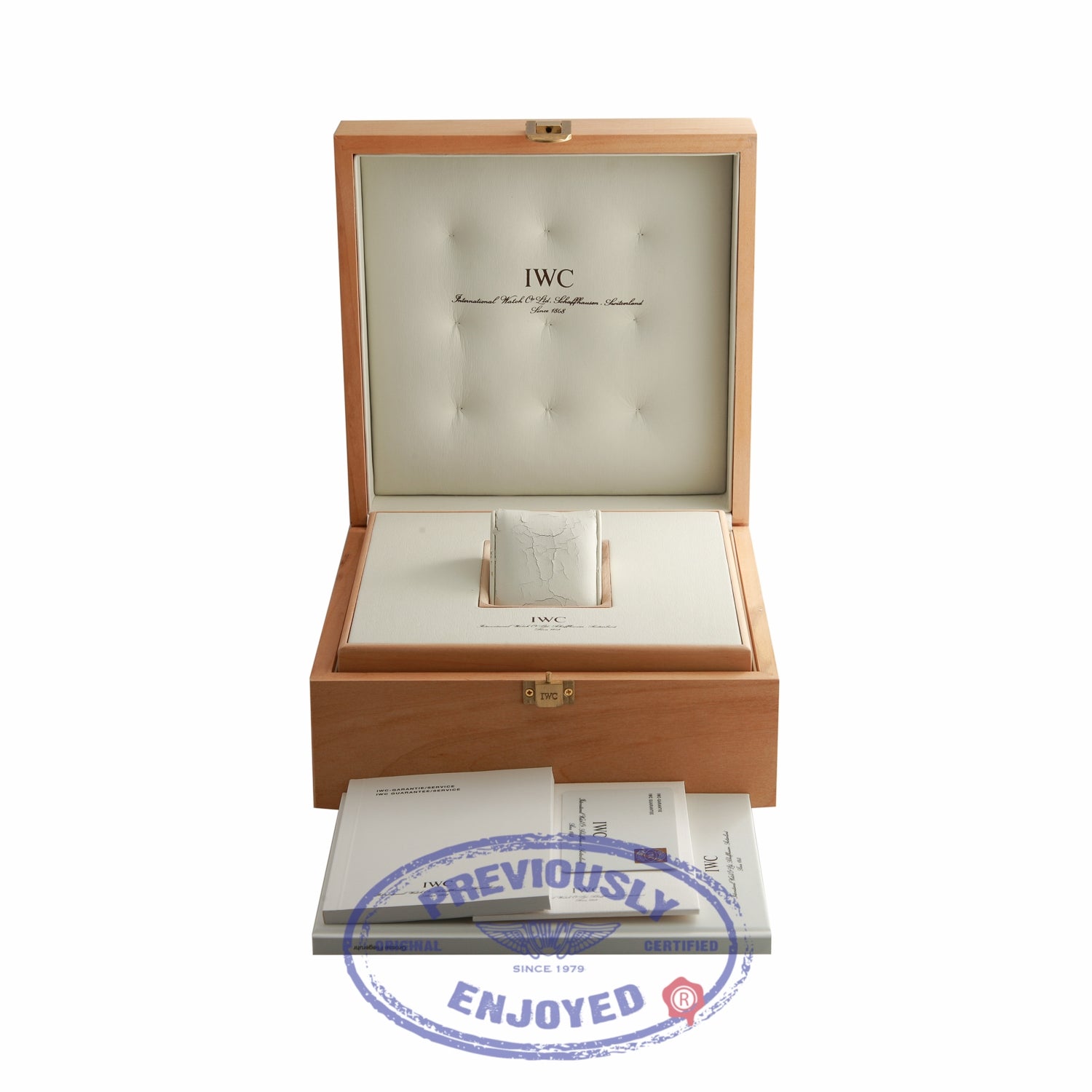 IWC Die Grosse Fliegeruhr Big Pilot 46MM Stainless Steel Black Dial IW500201 CA8V48 - Beverly Hills Watch Company