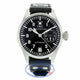 IWC Die Grosse Fliegeruhr Big Pilot 46MM Stainless Steel Black Dial IW500201 CA8V48 - Beverly Hills Watch Company