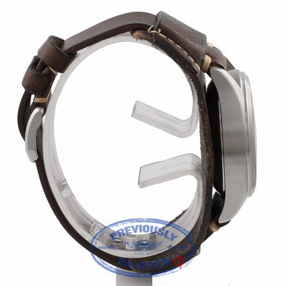 IWC Flieger Chronograph Day-Date Black Dial Brown Calf Strap IW3706 BIXL5W - Beverly Hills Watch Store