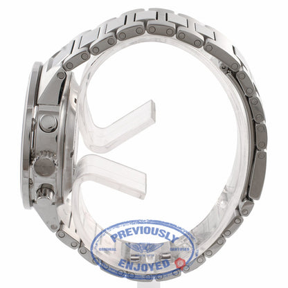 IWC GST Chronograph 40MM Automatic Stainless Steel Silver Dial IW370713 M83Q98 - Beverly Hills Watch Company Watch Store