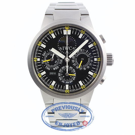 IWC Titanium GST Perpetual Calendar Chronograph IW375603 VYHV7D - Beverly Hills Watch Company