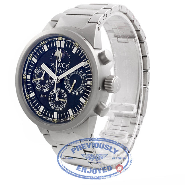 IWC Titanium GST Perpetual Calendar Chronograph IW375603 VYHV7D - Beverly Hills Watch Company