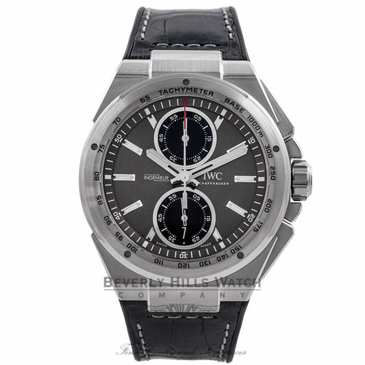 IWC Ingenieur Chronograph Racer 45MM Stainless Steel Grey Dial IW378507 BC6CY4 - Beverly Hills Watch Company Watch Store