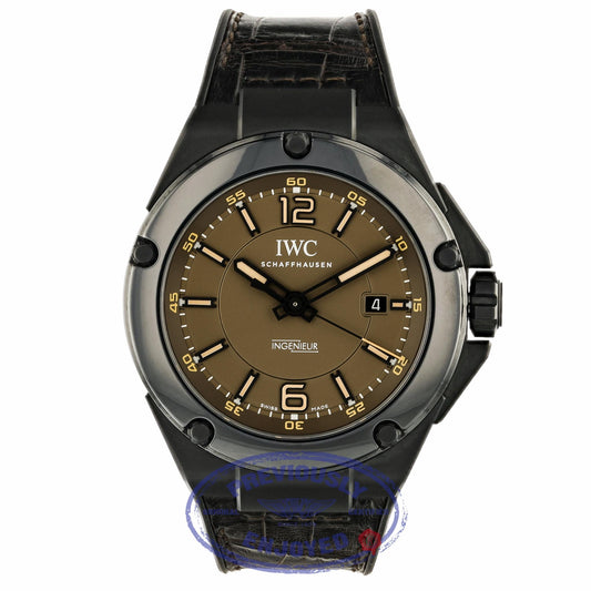 IWC Ingenieur 46mm AMG Black Ceramic IW322504 XNLKZ7 - Beverly Hills Watch Company