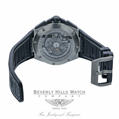 IWC Ingenieur 46mm Perpetual Calendar Chronograph Titanium IW379201 NYY8F5