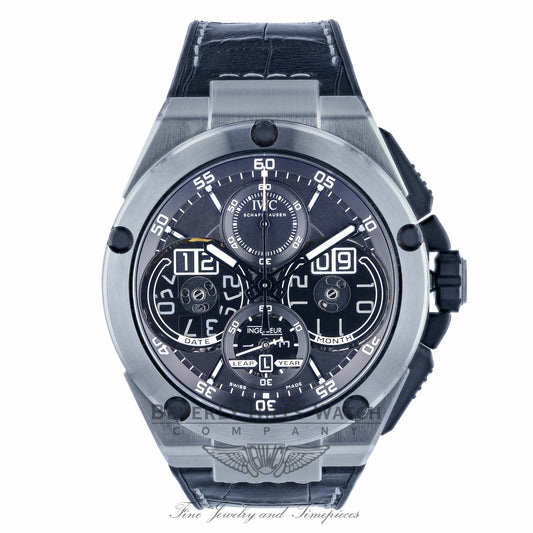 IWC Ingenieur 46mm Perpetual Calendar Chronograph Titanium IW379201 NYY8F5