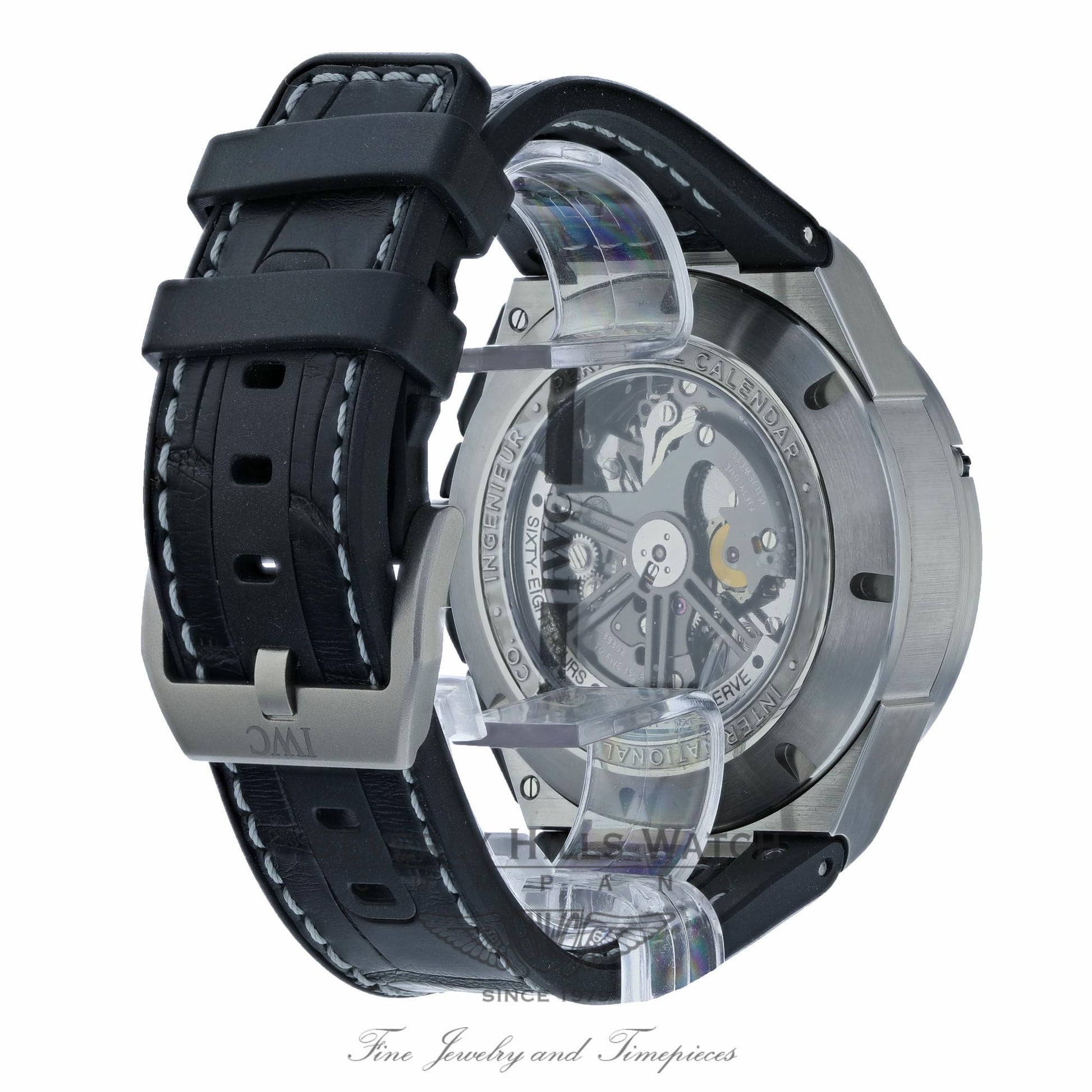 IWC Ingenieur 46mm Perpetual Calendar Chronograph Titanium IW379201 NYY8F5