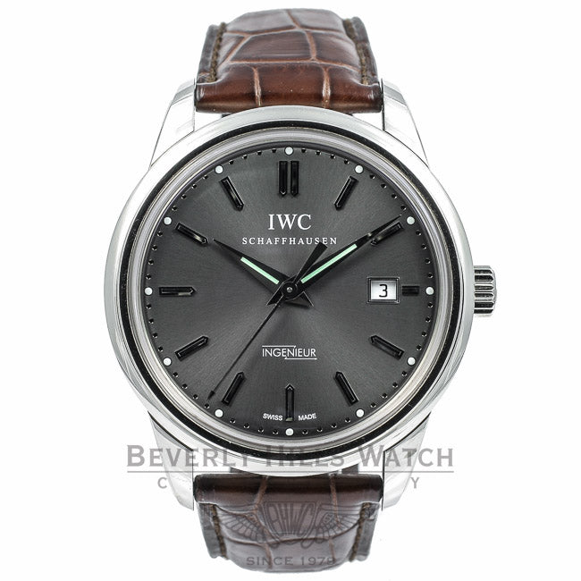 IWC Ingenieur Automatic Vintage White Gold 42mm Watch 3233-04 Beverly Hills Watch Company Watches