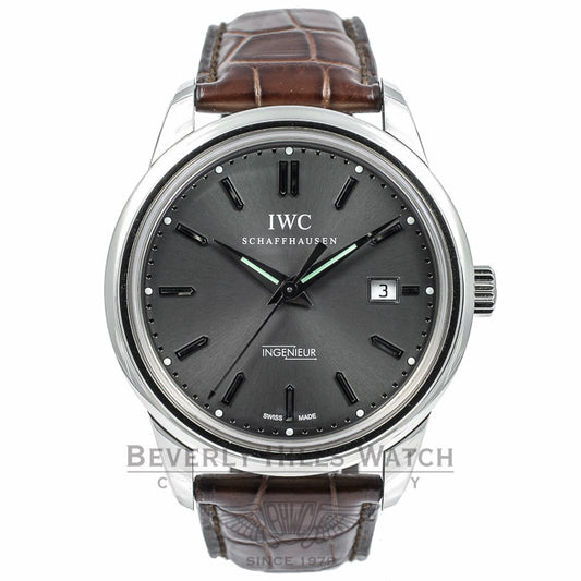 IWC Ingenieur Automatic Vintage White Gold 42mm Watch 3233-04 Beverly Hills Watch Company Watches