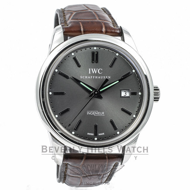IWC Ingenieur Automatic Vintage White Gold 42mm Watch 3233-04 Beverly Hills Watch Company Watches