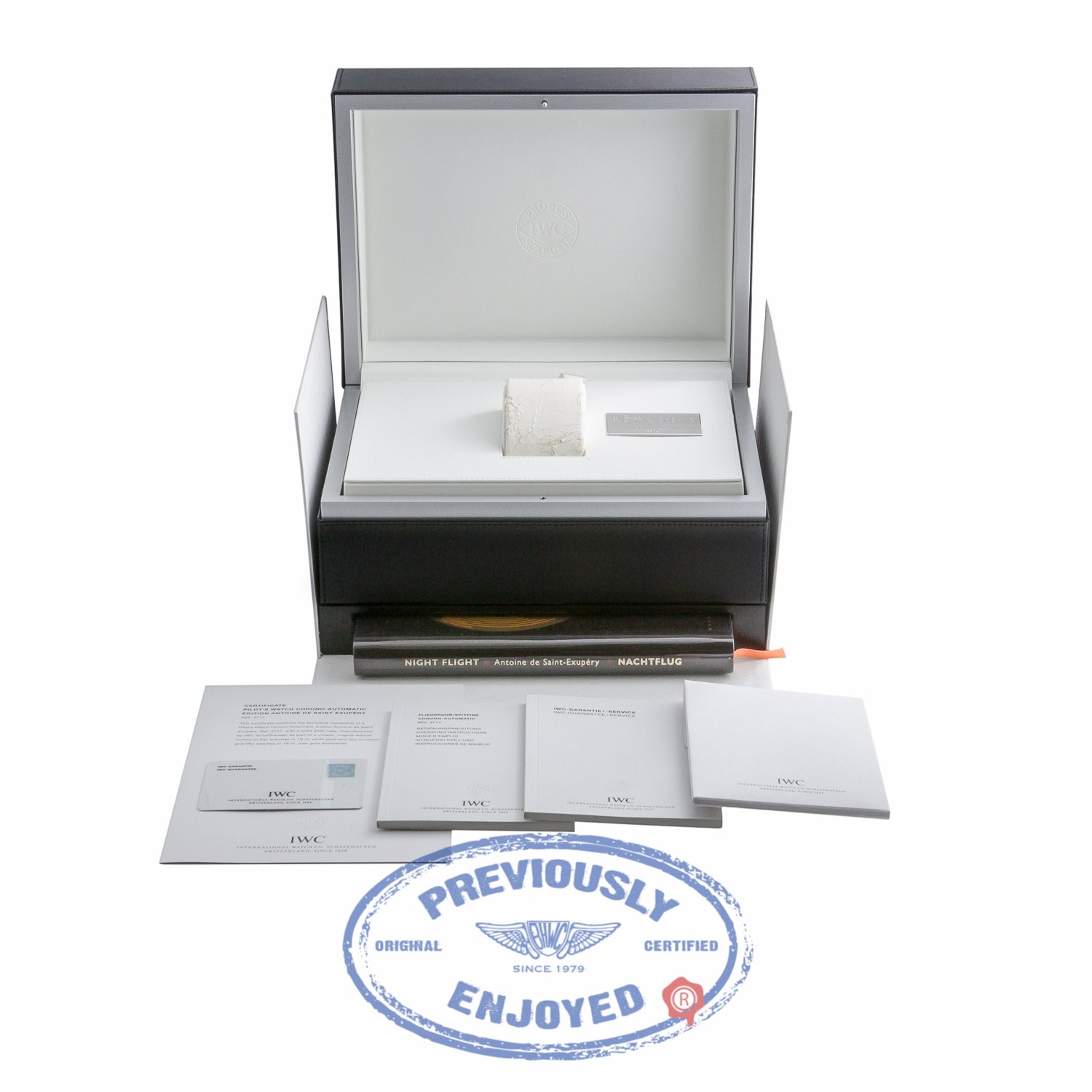 IWC Pilot Antoine de Saint Exupéry Automatic 42mm 18k Rose Gold Bronze Dial IW371711 2Q4MF6 - Beverly Hills Watch