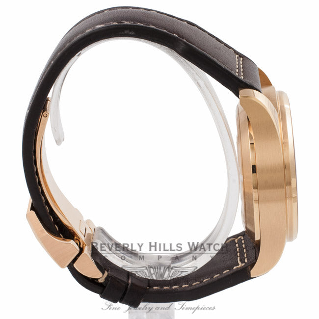 IWC Pilot Chronograph Antoine De Saint Exupery Rose Gold Chocolate Dial Numerals IW387805 BS3KZ3 Beverly Hills Watch Store 03