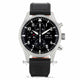 IWC Pilot Chrono Day-Date 43mm Automatic Stainless Steel Black Dial IW377709 TTQPD8 - Beverly Hills Watch Company