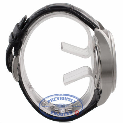 IWC Pilot Chronograph Stainless Steel Black Dial Black Crocodile Strap IW3717.01 UPCZEQ - Beverly Hills Watch Company Watch Store