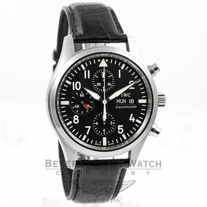 IWC Pilot Day Date Chronograph Watch IW371701 Beverly Hills Watch Company