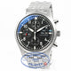 IWC Pilot Day Date 42mm Chronograph Stainless Steel Bracelet Black Dial Watch IW371704 Beverly Hills Watch Company Watches