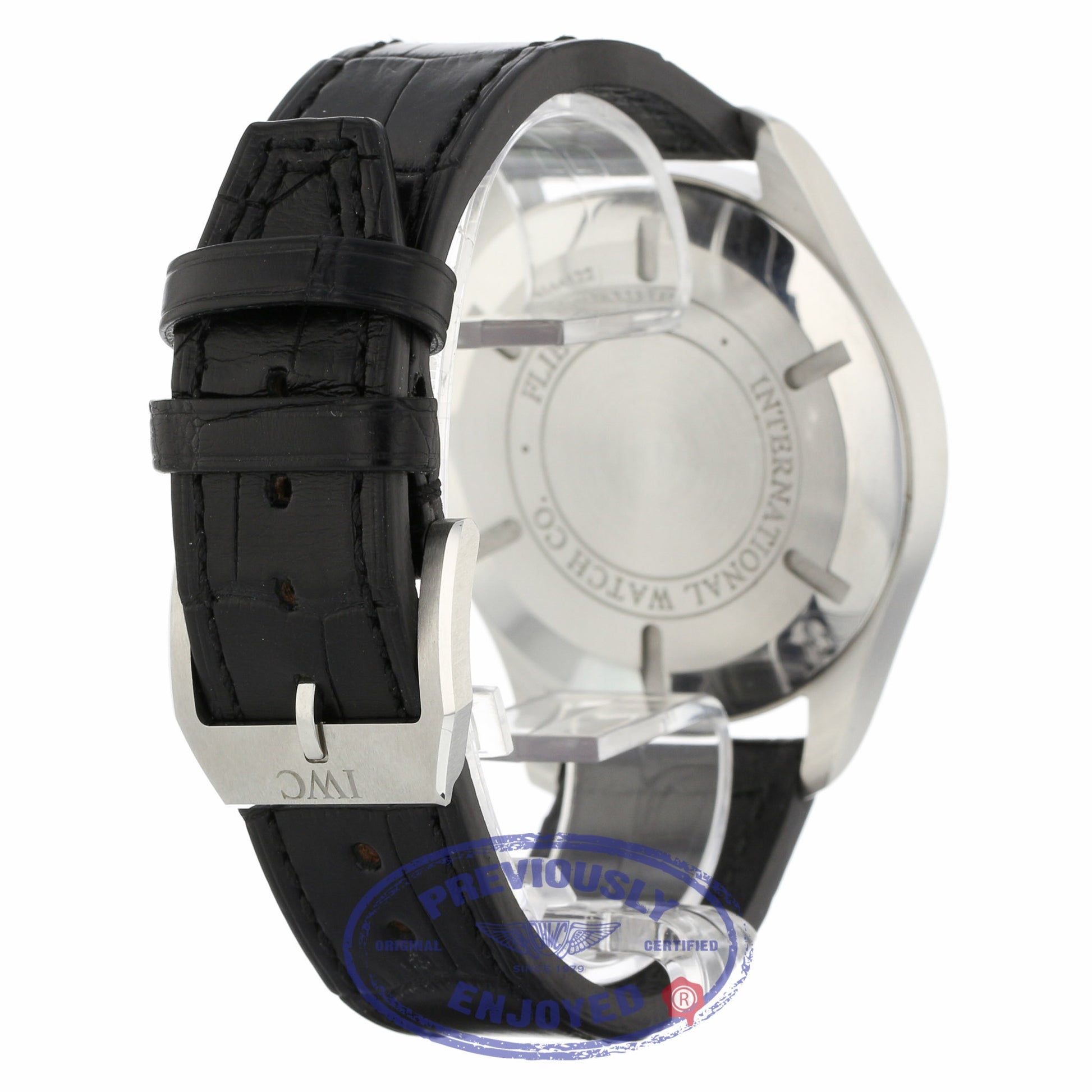 IWC Pilots Mark XVII 41MM Stainless Steel Black Dial IW326501 YZMF90 - Beverly Hills Watch Company