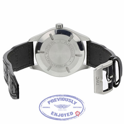 IWC Pilots Mark XVII 41MM Stainless Steel Black Dial IW326501 YZMF90 - Beverly Hills Watch Company