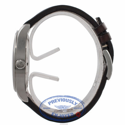 IWC Pilot Mark XVII Edition Le Petit Prince 40MM Stainless Steel Midnight Blue Dial Brown Leather Strap IW326506W326506 V28Q3C - Beverly Hills Watch Store