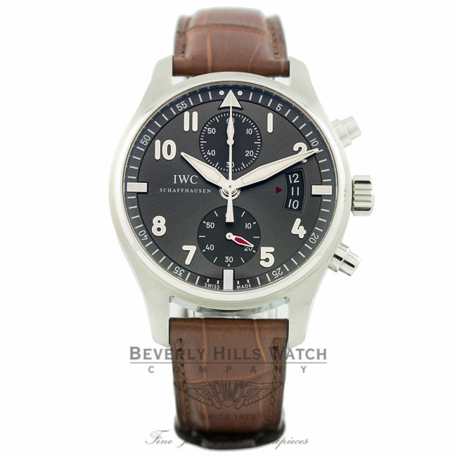 IWC Pilot Spitfire Ardoise Gray Dial IW387802 D6PYUC - Beverly Hills Watch Company