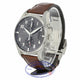 IWC Pilot Spitfire Ardoise Gray Dial Stainless Steel 43MM Brown Alligator Strap IW387802 CHVK2E - Beverly Hills Watch Company