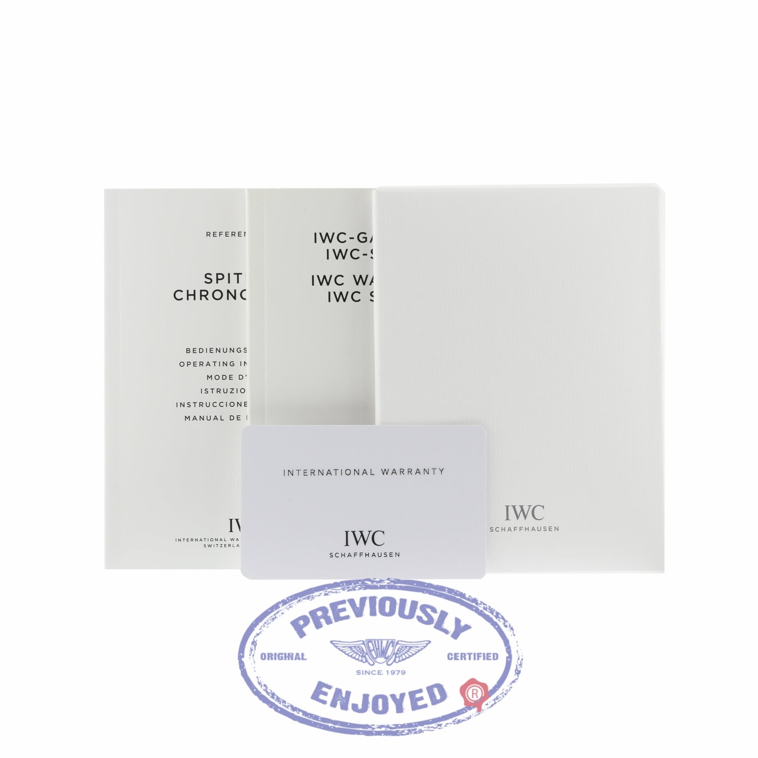 IWC Pilot Spitfire Ardoise Gray Dial Stainless Steel 43MM Brown Alligator Strap IW387802 CHVK2E - Beverly Hills Watch Company