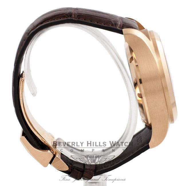 IWC Pilot Spitfire Perpetual Calendar Digital Date Month Rose Gold Watch IW379103 Beverly Hills Watch Company Watches