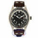 IWC Pilot Worldtimer 45MM Automatic Stainless Steel Black Dial Alligator strap IW326201 QEN62H - Beverly Hills Watch Store