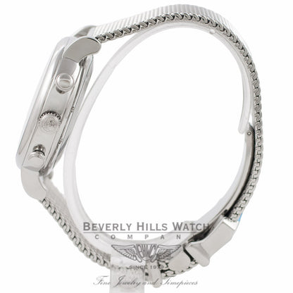 IWC Portofino Chronograph 42MM Stainless Steel Black Dial IW391016 R4G2M2 - Beverly Hills Watch Company Watch Store