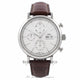 IWC Portofino Chronograph 42MM Stainless Steel Silver Dial Brown Alligator Strap IW391007 ARCZVA - Beverly Hills Watch Company Watch Store