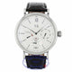 IWC Portofino Day Date 45mm Silver-Plated Dial 8 Day Power Reserve IW516201 9YJZP9 - Beverly Hills Watch