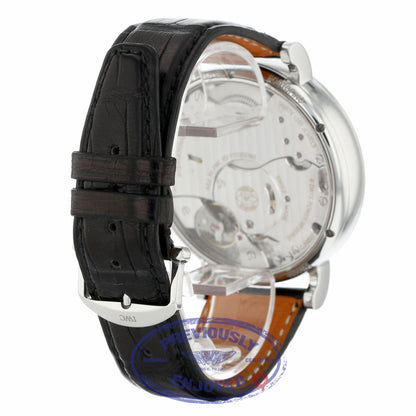 IWC Portofino Day Date 45mm Silver-Plated Dial 8 Day Power Reserve IW516201 9YJZP9 - Beverly Hills Watch