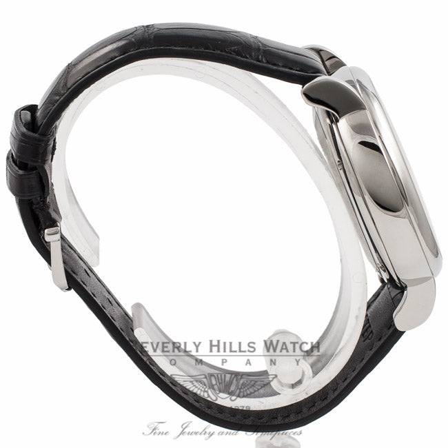 IWC Portofino Chronograph Stainless Steel Black Dial IW391002 BA6UXU - Beverly Hills Watch Company Watch Store